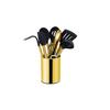 SADA KUCHYŇSKÉHO NÁČINÍ EW-KS-1002G - černá/barvy zlata, Basics, plast (13cm) - Echtwerk