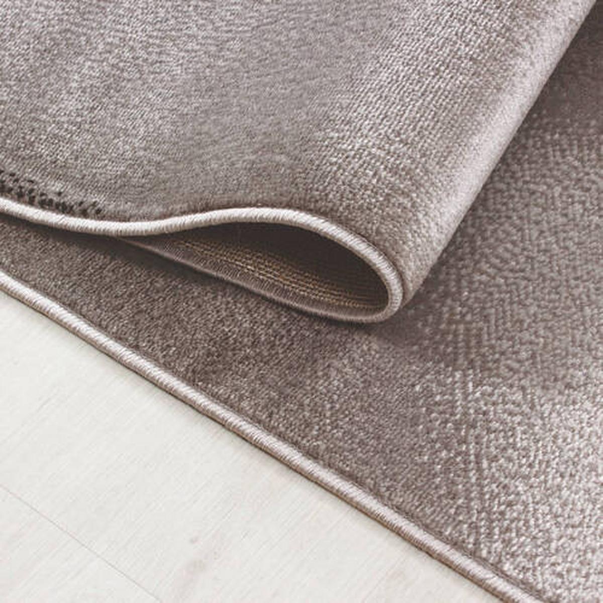 Webteppich Plus - Braun, Basics, Textil (140/200cm) - Novel