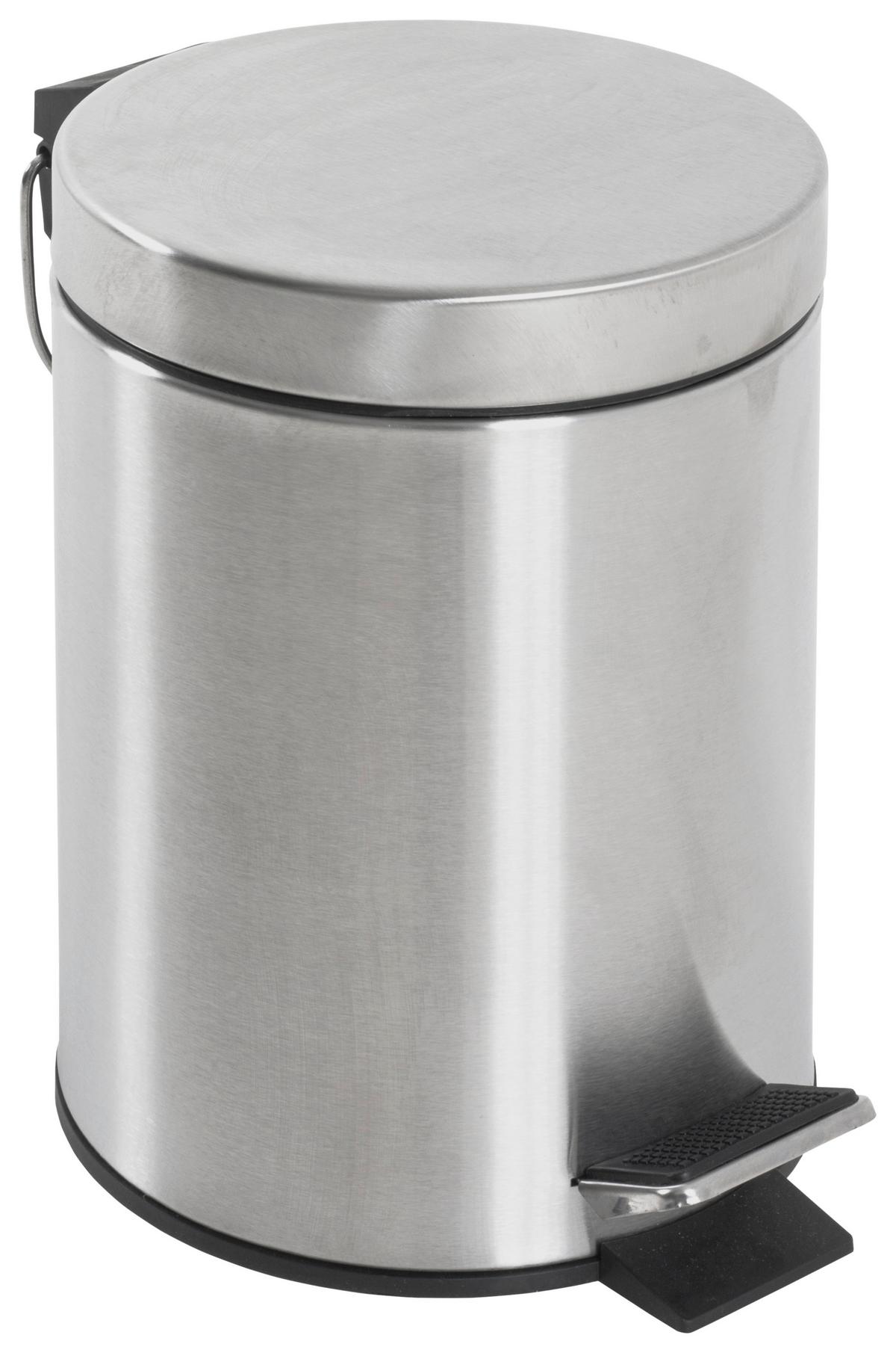 KOZMETICKÝ KÔŠ 18798 KOSMO - čierna/farba ušľachtilej ocele, Konventionell, kov/plast (17/24cm)