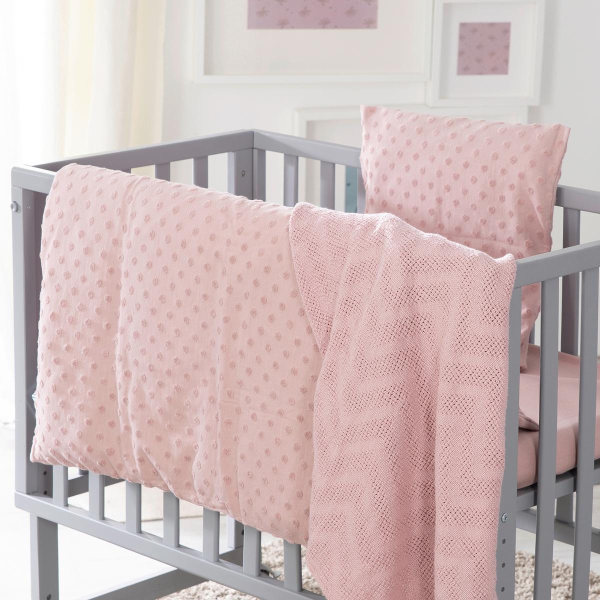 Bettwäschegeschenkset altrosa Bio-Jersey 3-Teilig. Set - Altrosa, MODERN, Textil - Roba