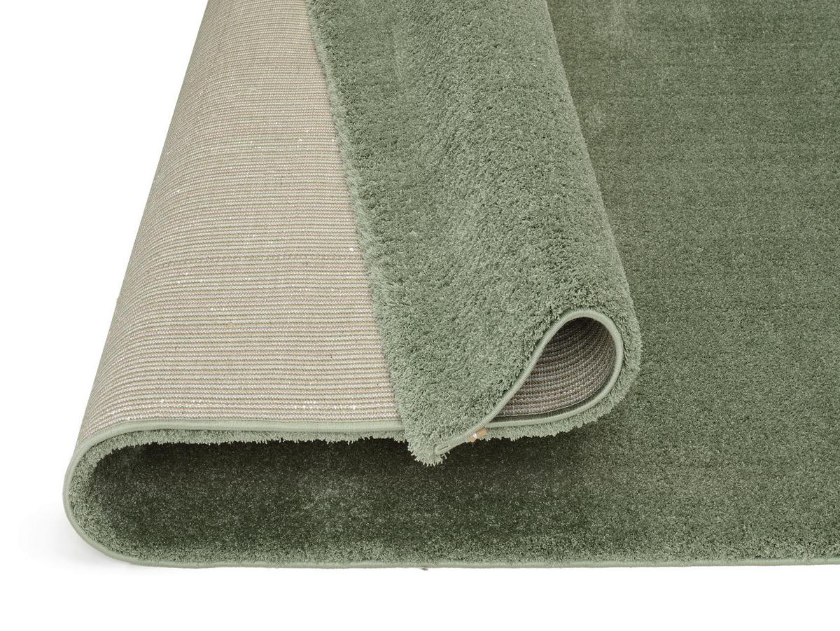 Webteppich Olivgrün Sunshine 140x200 cm - Olivgrün, Basics, Textil (140/200cm) - Novel