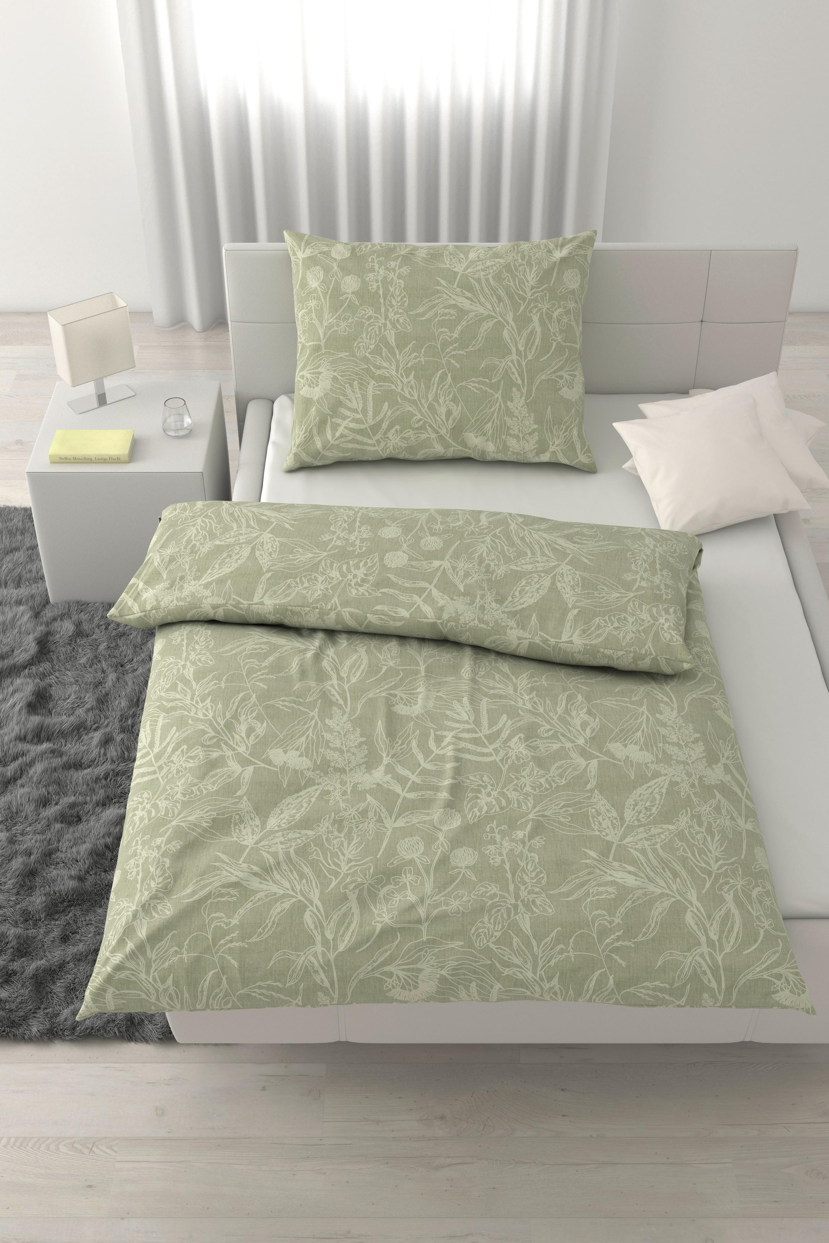 POVLEČENÍ TYLPUR - šalvějově zelená, textil (140/200cm) - Mömax