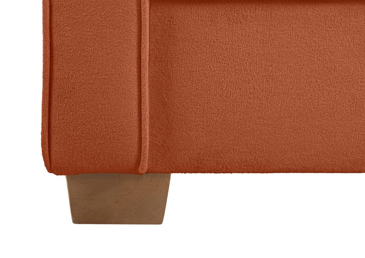 Sessel Arles, Rostfarben 25 B: 93 Cm - Rostfarben/Buchefarben, Design, Textil (93/89/82cm) - MID.YOU