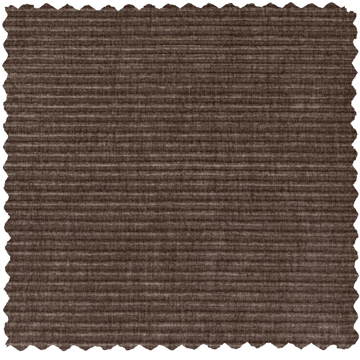 ECKSOFA Statement Taupe S: 210x274cm - Taupe/Schwarz, Design, Textil (210/274cm) - Livetastic