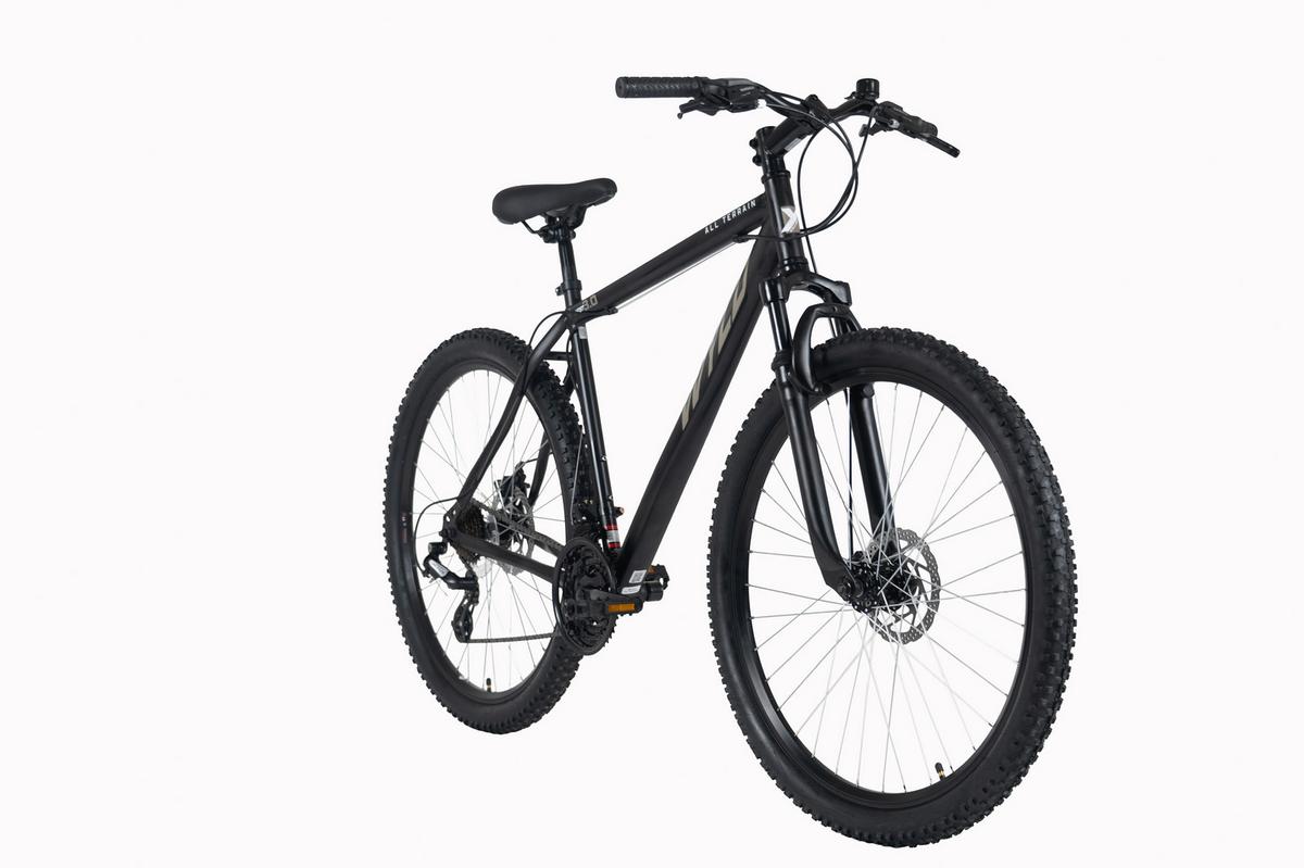 Mountainbike 27,5 '' WYLD schwarz - Schwarz, Basics, Metall
