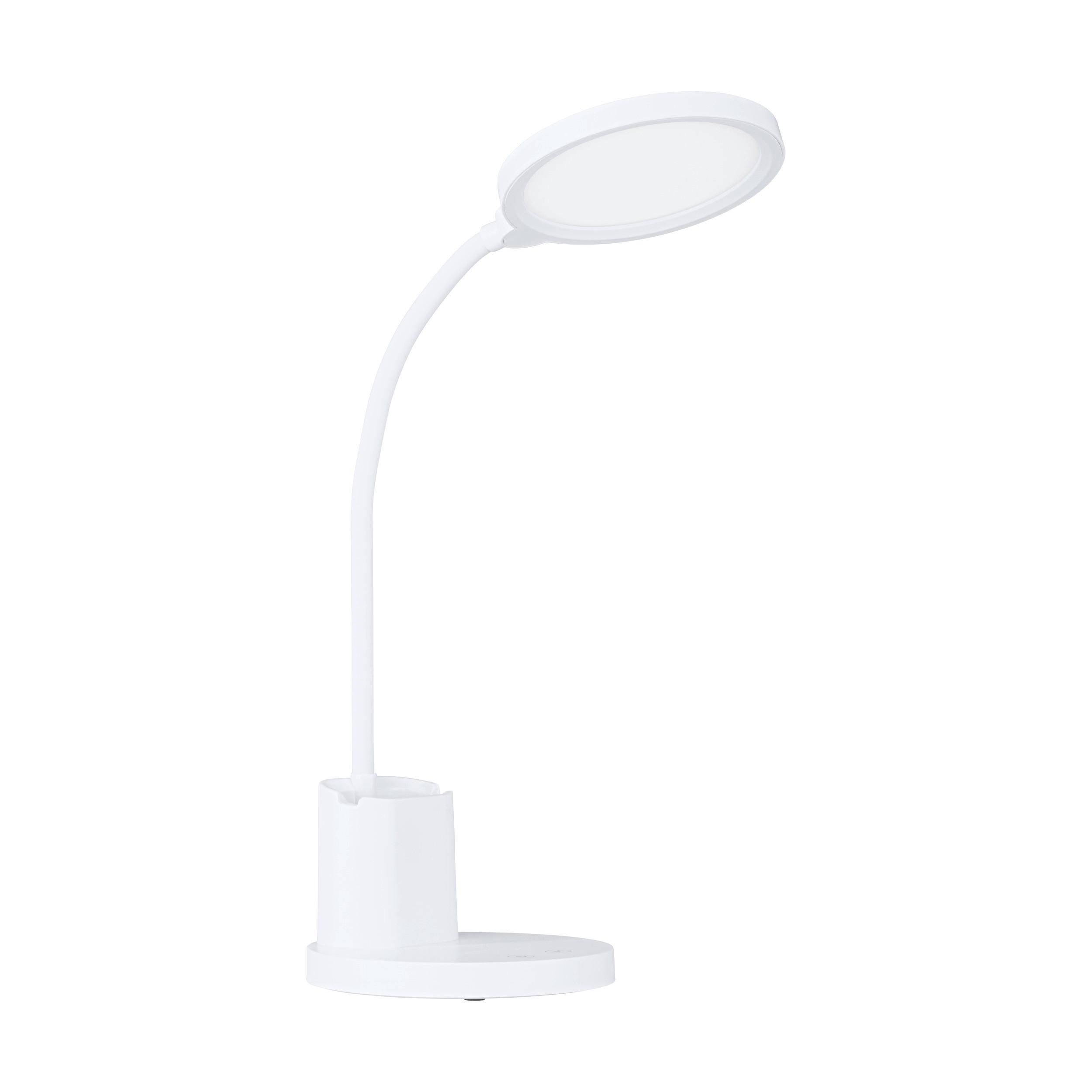 LED-Tischleuchte 900529 Brolini - Weiß, Design, Kunststoff (15/55cm) - Eglo