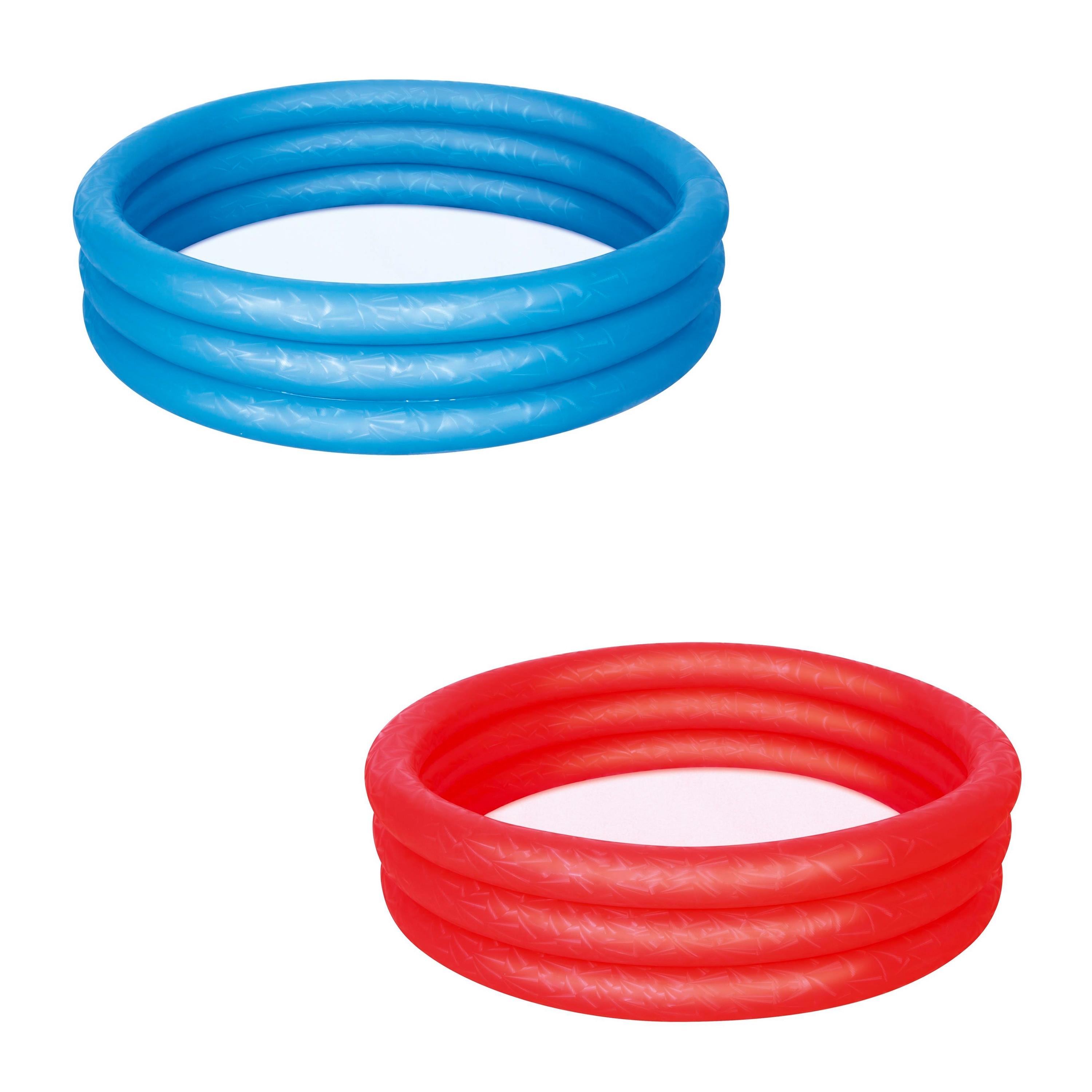 Felfújható Gyerekmedence Luis - piros/kék, Konventionell, műanyag (122/25cm) - Bestway