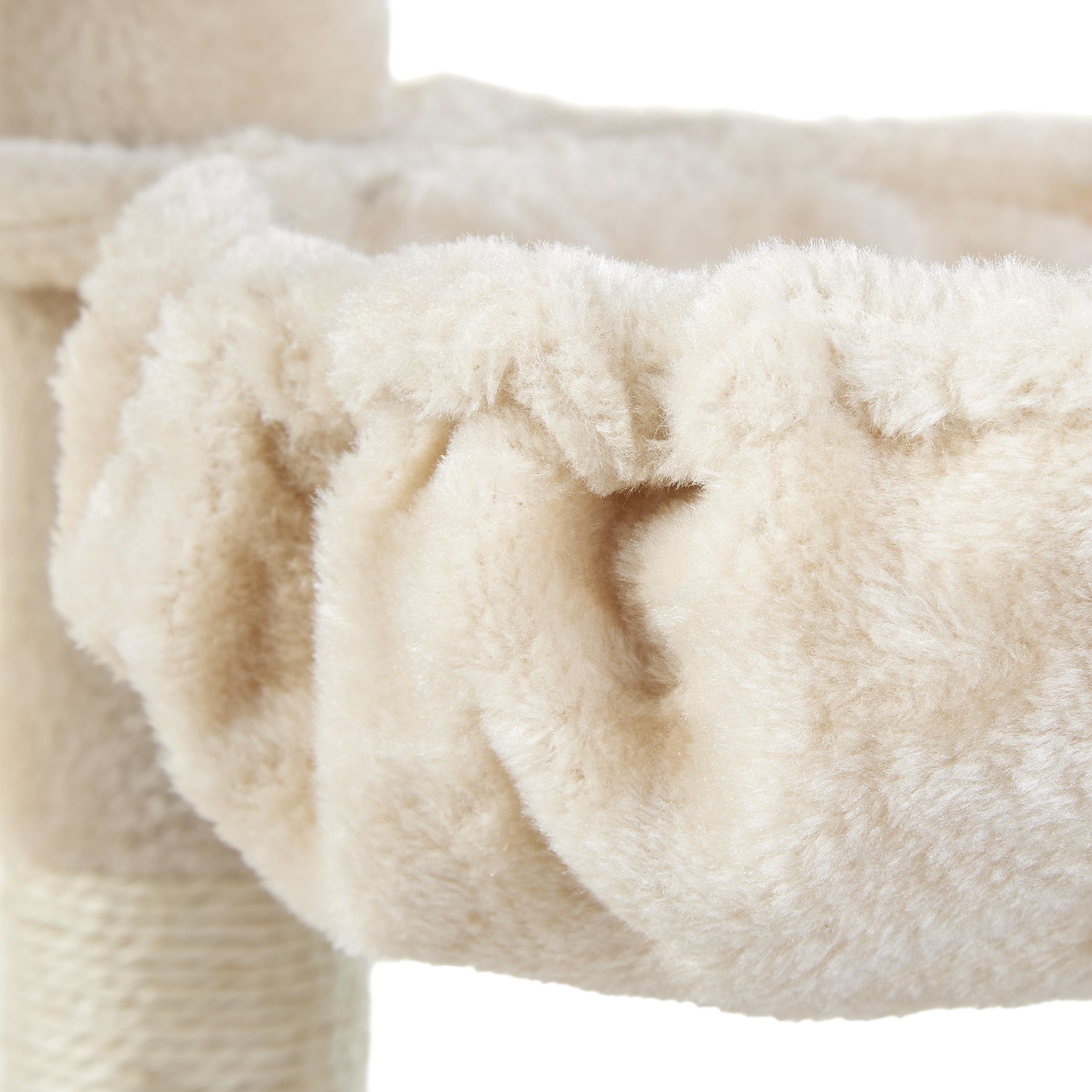 Kratzbaum Cat in Beige - biela/béžová, kov/kompozitné drevo (60/130/35cm) - Zandiara