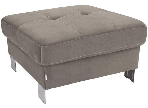 Hocker Savona - Taupe, MODERN, Textil (90/44/73cm) - Ombra Hocker Savona - Taupe, MODERN, Textil (90/44/73cm) - Ombra