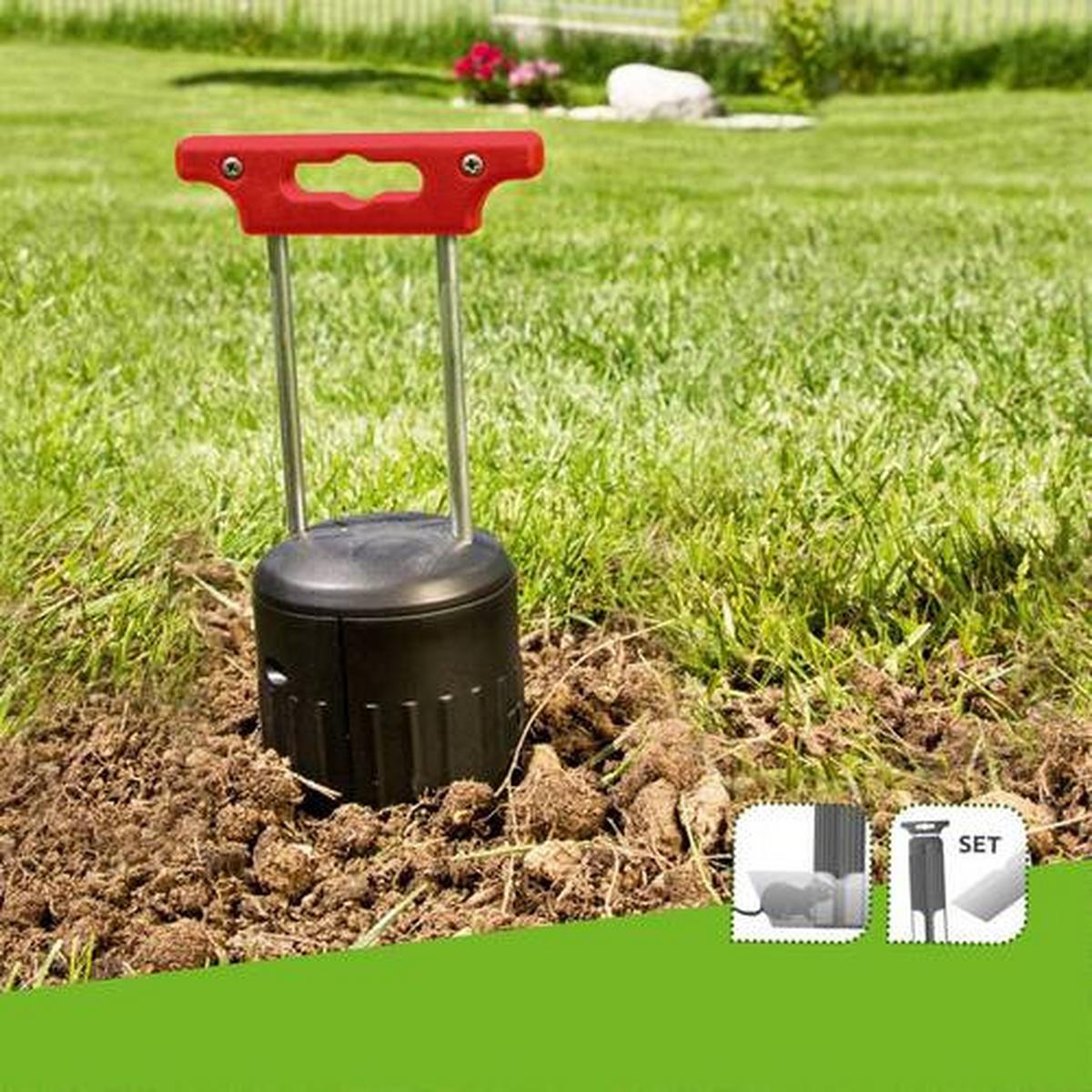 Wühlmausfalle Predator Schlagfalle Kunststoff - Transparent/Schwarz, Basics, Kunststoff (6,5/22/25cm)