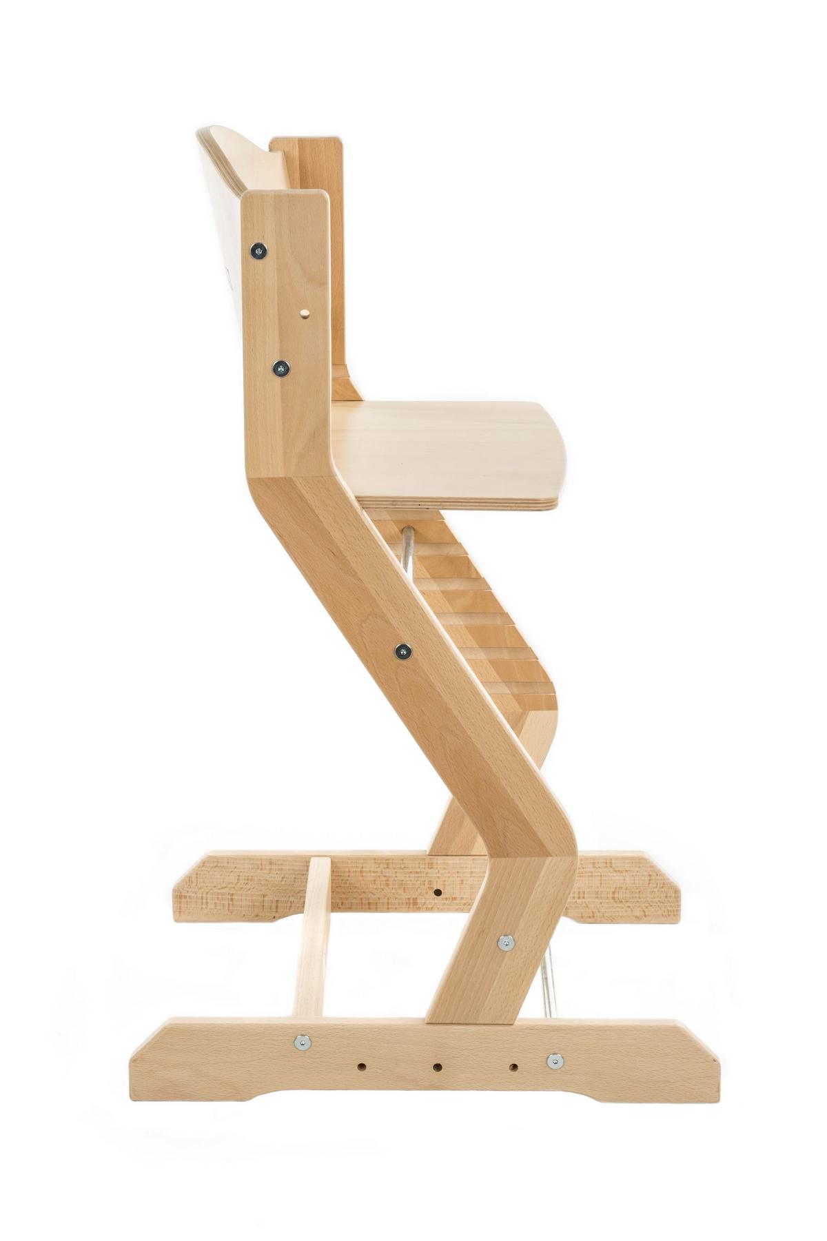 Kinderstuhl Buchefarben, L/b/h: 50x43x81cm - Buchefarben, Basics, Holz (50/43/81cm) - tiSsi