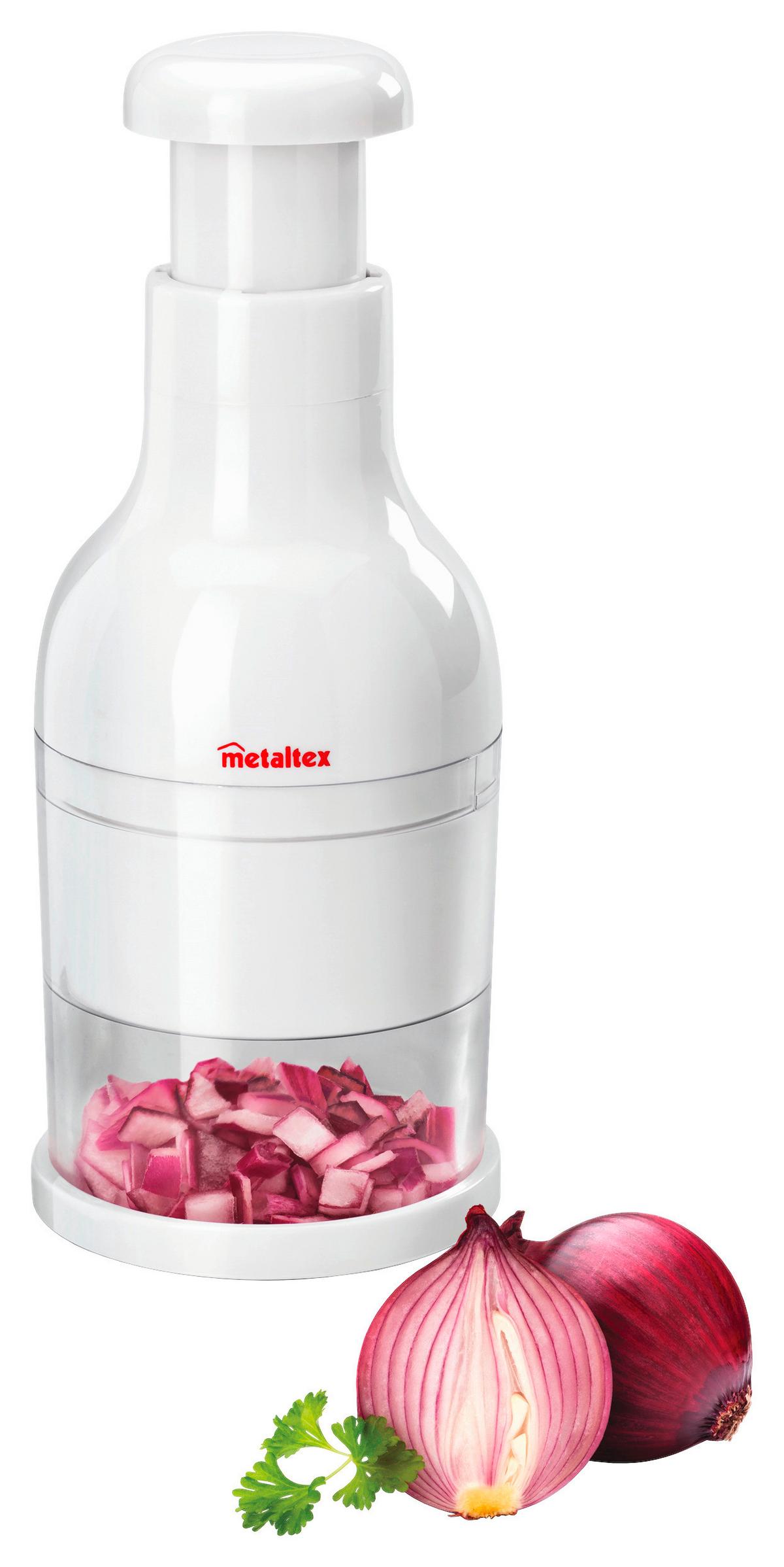 Univerzális Aprító Mx251305 Twist - fehér, műanyag (8/23/8cm) - Metaltex