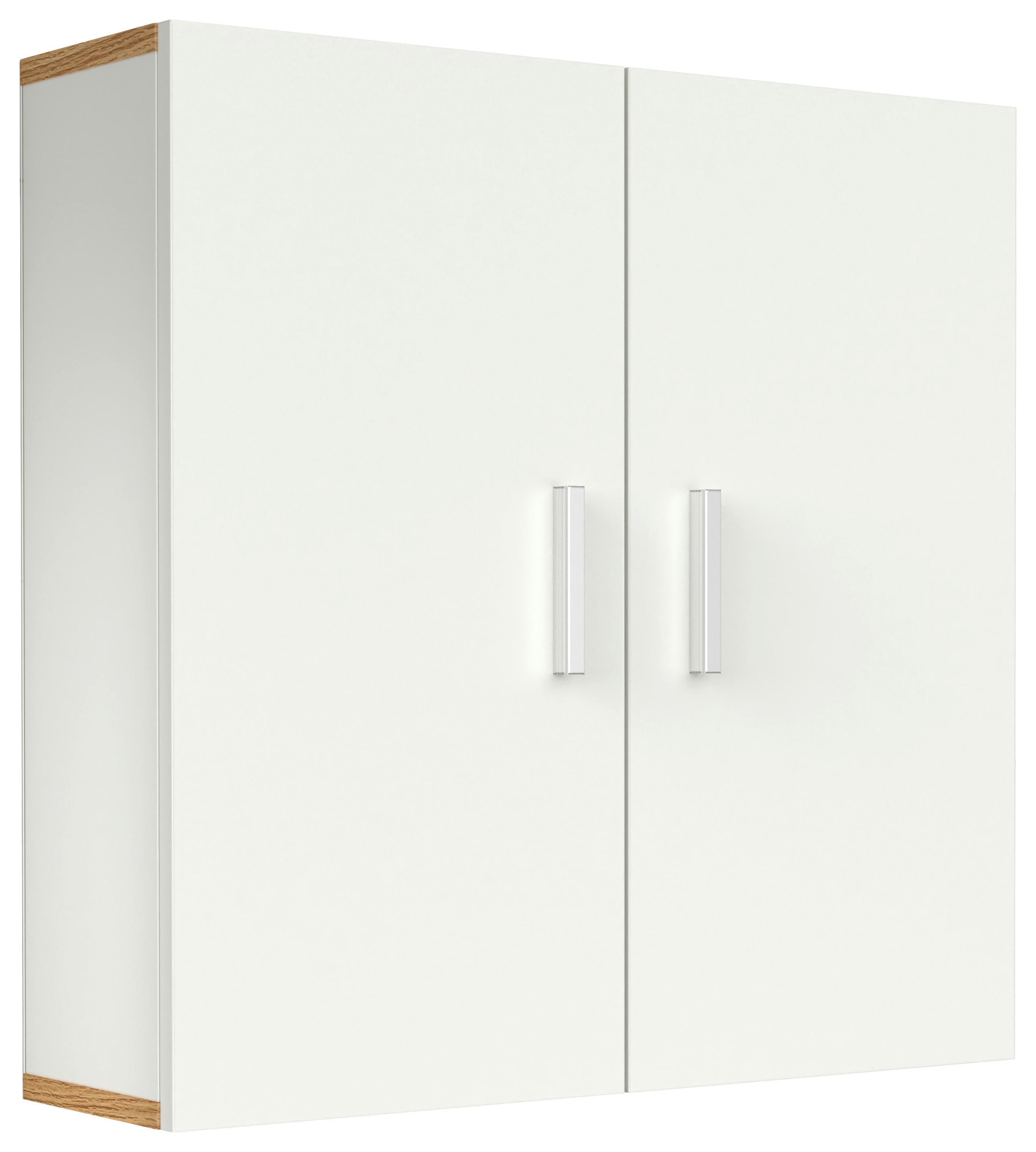 Hängeschrank Landos Weiß/Honigeiche, B: 60cm - Honigeiche/Weiß, MODERN, Holzwerkstoff (60/60/18cm) - MID.YOU