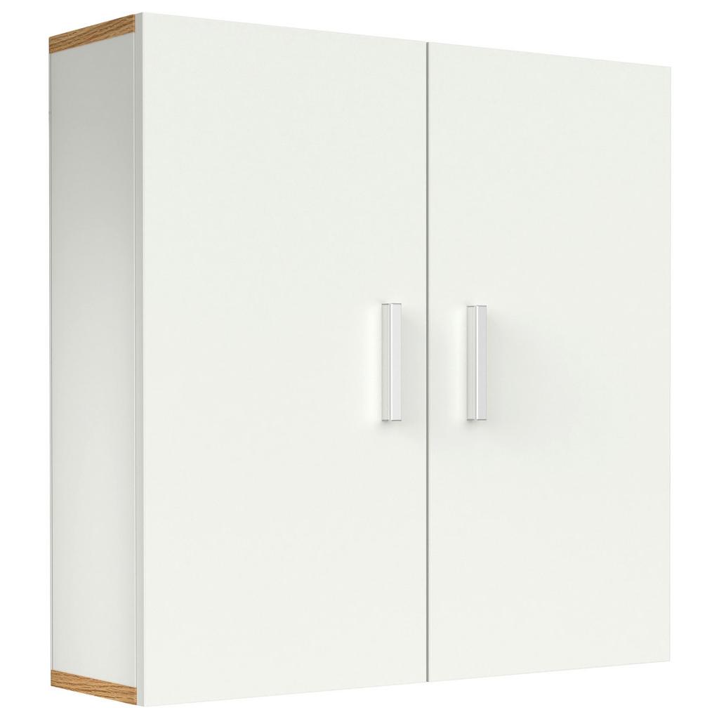 Hängeschrank Landos Weiß/Honigeiche, B: 60cm