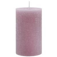 VÁLCOVÁ SVÍČKA LIA - purpurová, Moderní (6,8/12cm) - Premium Living