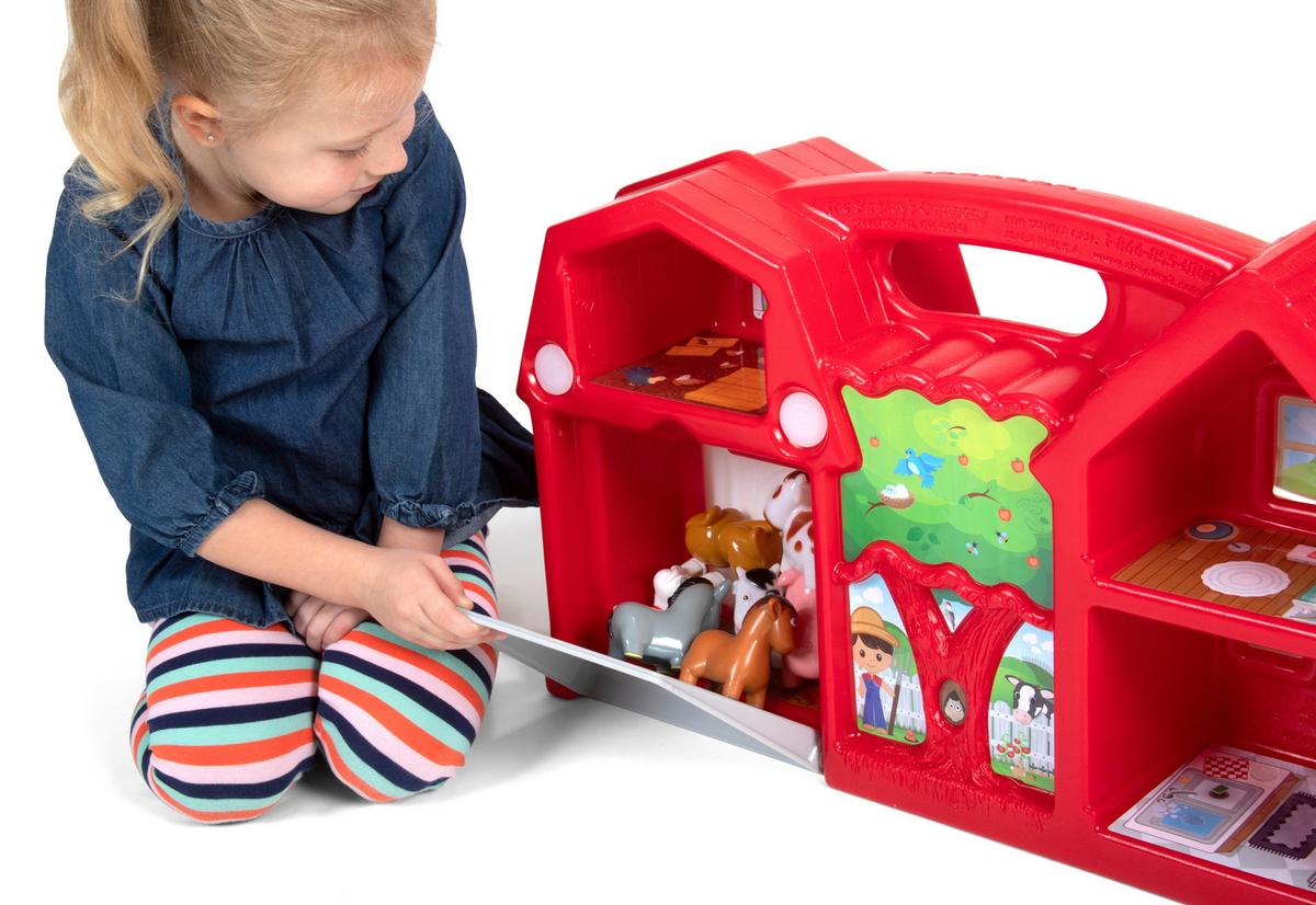 Bauernhof Simplay 3 Ab 1,5 Jahren Tragbar - Multicolor, Basics, Kunststoff (63,8/16,8/36,5cm)