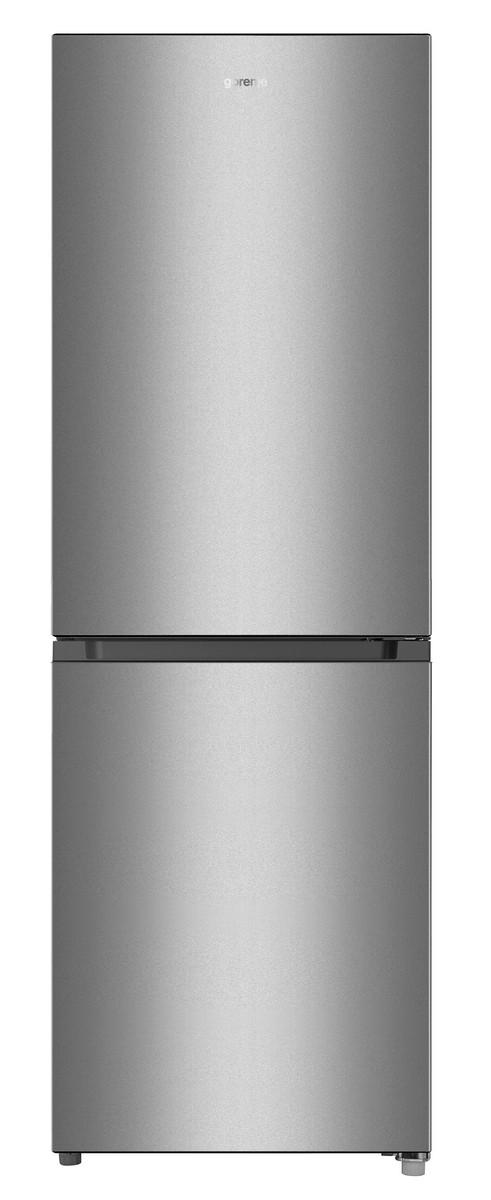 Kühl-Gefrier-Kombination RK416 DPS4, ges. Volumen ca. 230 L - Silberfarben, Basics, Metall (55/161,3/55,7cm) - Gorenje