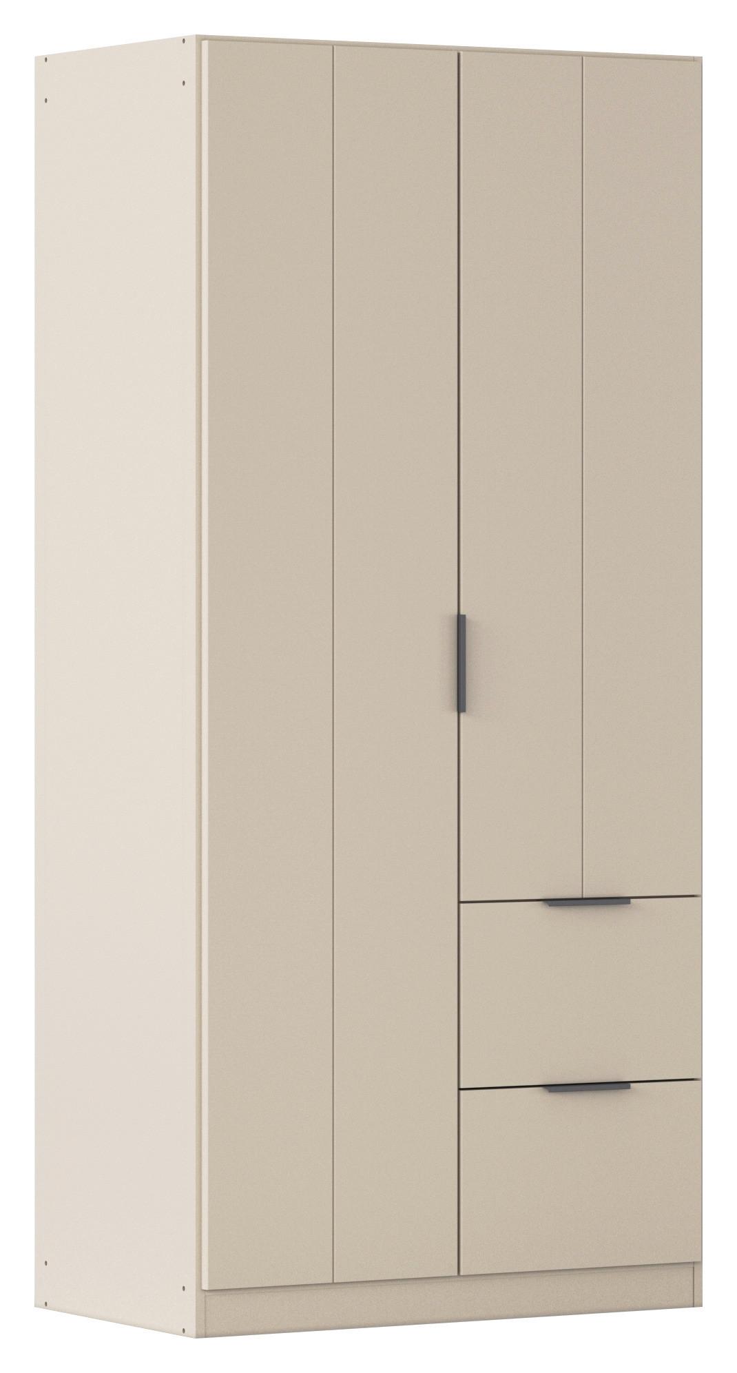 DREHTÜRENSCHRANK Ella Champagner B: 91cm - Champagner, MODERN, Holzwerkstoff (91/197/54cm) - Rauch Möbel