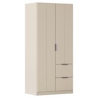 DREHTÜRENSCHRANK Ella Champagner B: 91cm - Champagner, MODERN, Holzwerkstoff (91/197/54cm) - Rauch Möbel