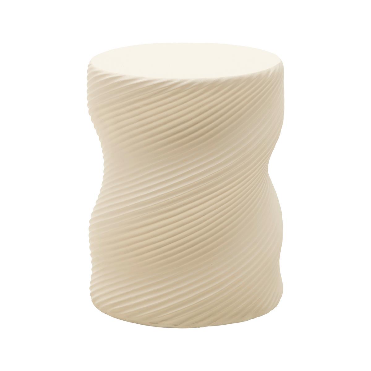 Taburetka Milo, sivobéžová - sivobéžová, Modern, kameň (32/40cm) - Mömax