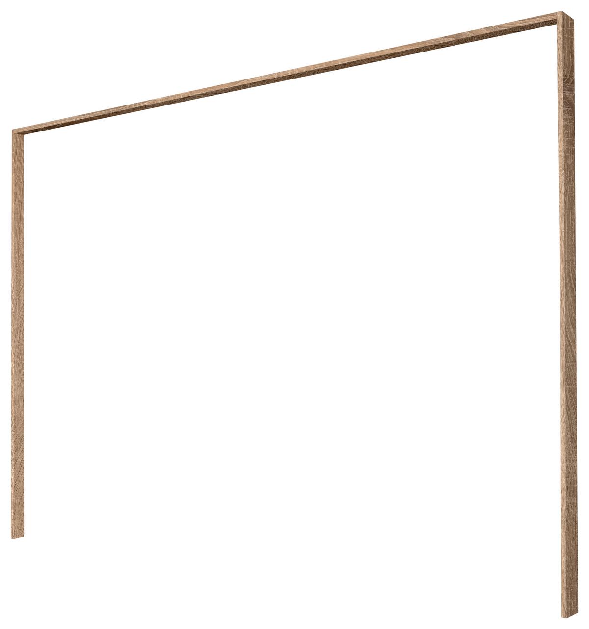 Passepartoutrahmen Mainz Eichefarben B: 275 cm - Eichefarben, Basics, Holzwerkstoff (275/212/58cm) - Rauch Möbel