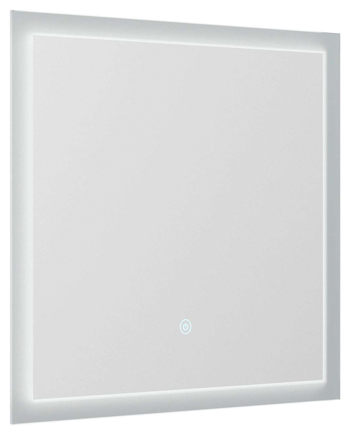 Badezimmerspiegel Led Spiegel Rechteckig B: 60cm - MODERN, Glas (60/53/3,2cm) - MID.YOU