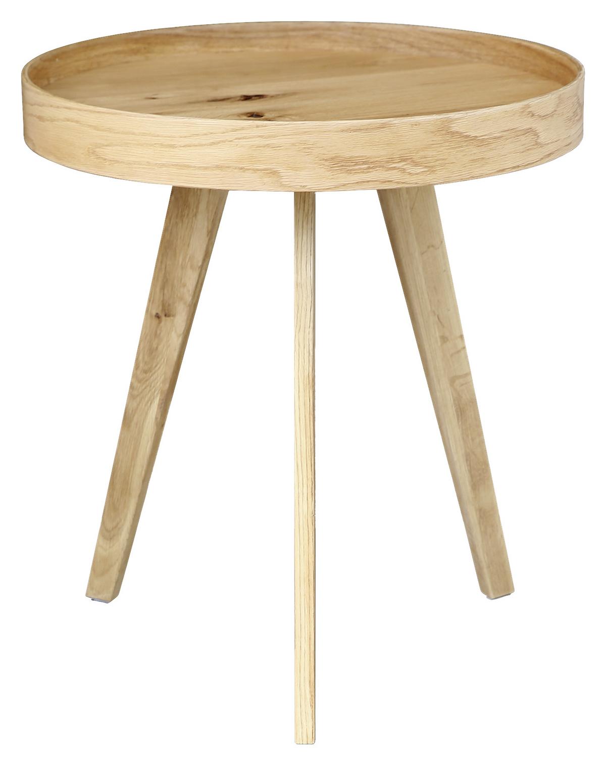 KONFERENČNÝ STOLÍK WOOD 1 - prírodná farba, Modern, drevo/kompozitné drevo (50/55cm)