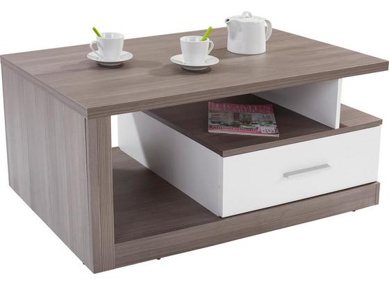 Stauraum-Couchtisch Iguan in Avola Dekor - Dunkelgrau/Weiß, MODERN, Holzwerkstoff/Kunststoff (110/45/67cm) Stauraum-Couchtisch Iguan in Avola Dekor - Dunkelgrau/Weiß, MODERN, Holzwerkstoff/Kunststoff (110/45/67cm)