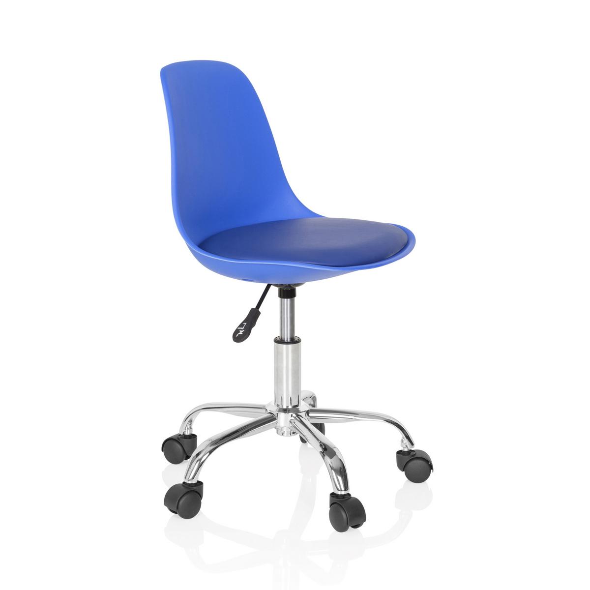 Jugenddrehstuhl Fancy II Blau - Blau, Basics, Kunststoff (40/72-82/44cm) - MID.YOU