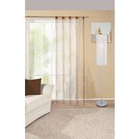 Zsínorfüggöny Rita Kb. 90/245cm - natúr színű/taupe, Konventionell, textil (90/245cm) - Luca Bessoni