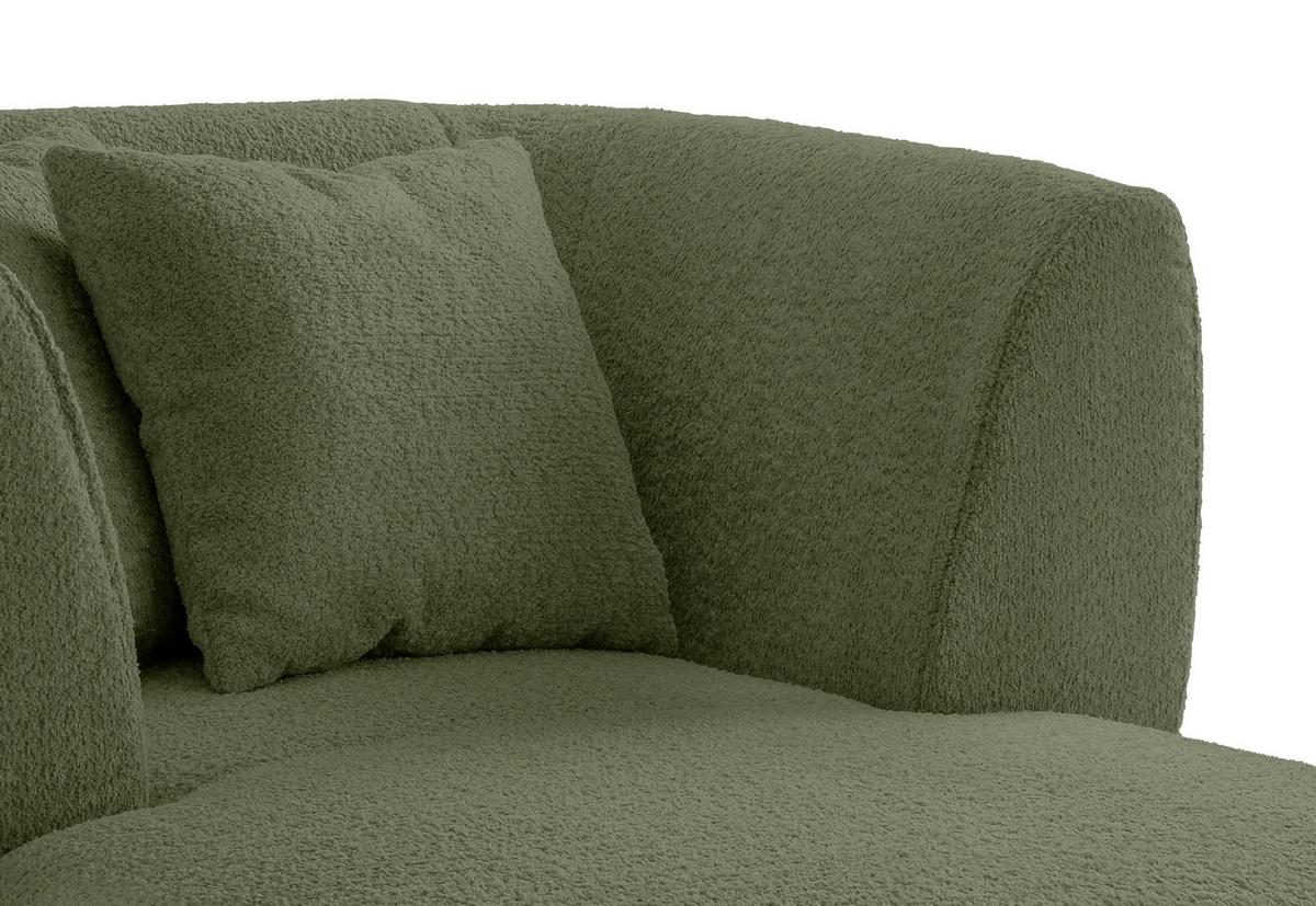 Xxl-sessel Inkl. Zierkissen Colori Grün - Schwarz/Grün, MODERN, Textil (108/84/155cm) - MID.YOU