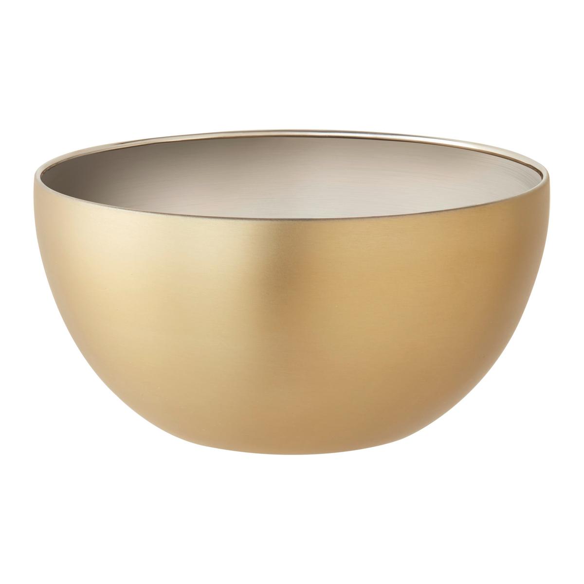 Mísa GOLDEN AUTUMN - CA. 2,85L - barvy zlata, Romantický / Rustikální, kov (20,4/11cm) - Mömax