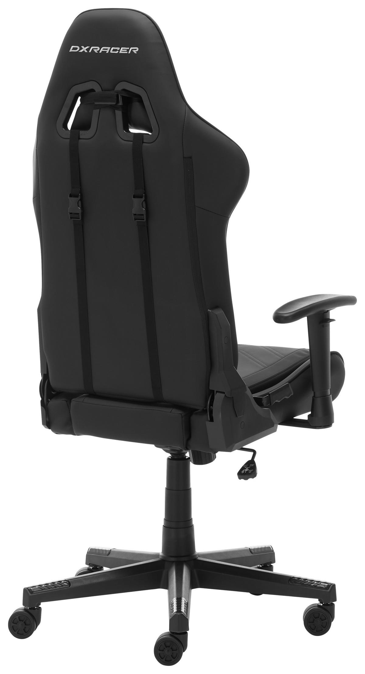 Gamingstuhl Dx Racer Prince L - Schwarz, MODERN, Kunststoff/Textil (67/126/67cm) - Dxracer