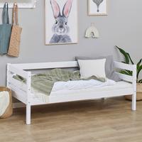 Kinder-/juniorbett Comfort Weiß, Lf: 70x160 Cm - Weiß/Kieferfarben, MODERN, Holz (70/160cm) - MID.YOU