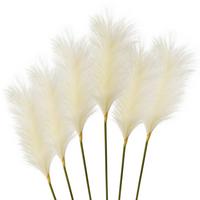 Kunstpflanze H: 100 Cm - Weiß/Grün, Basics, Kunststoff (100cm) - P & B