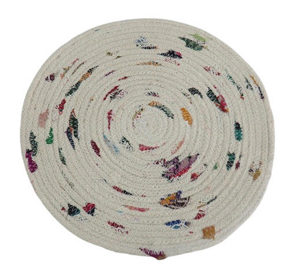 Étkezőalátét Sabine - natúr színű, Konventionell, természetes anyagok (35cm) - Luca Bessoni