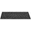 Fußmatte Albertina 40x60 cm - Silberfarben/Schwarz, MODERN, Kunststoff (40/60cm) - Ombra Fußmatte Albertina 40x60 cm - Silberfarben/Schwarz, MODERN, Kunststoff (40/60cm) - Ombra