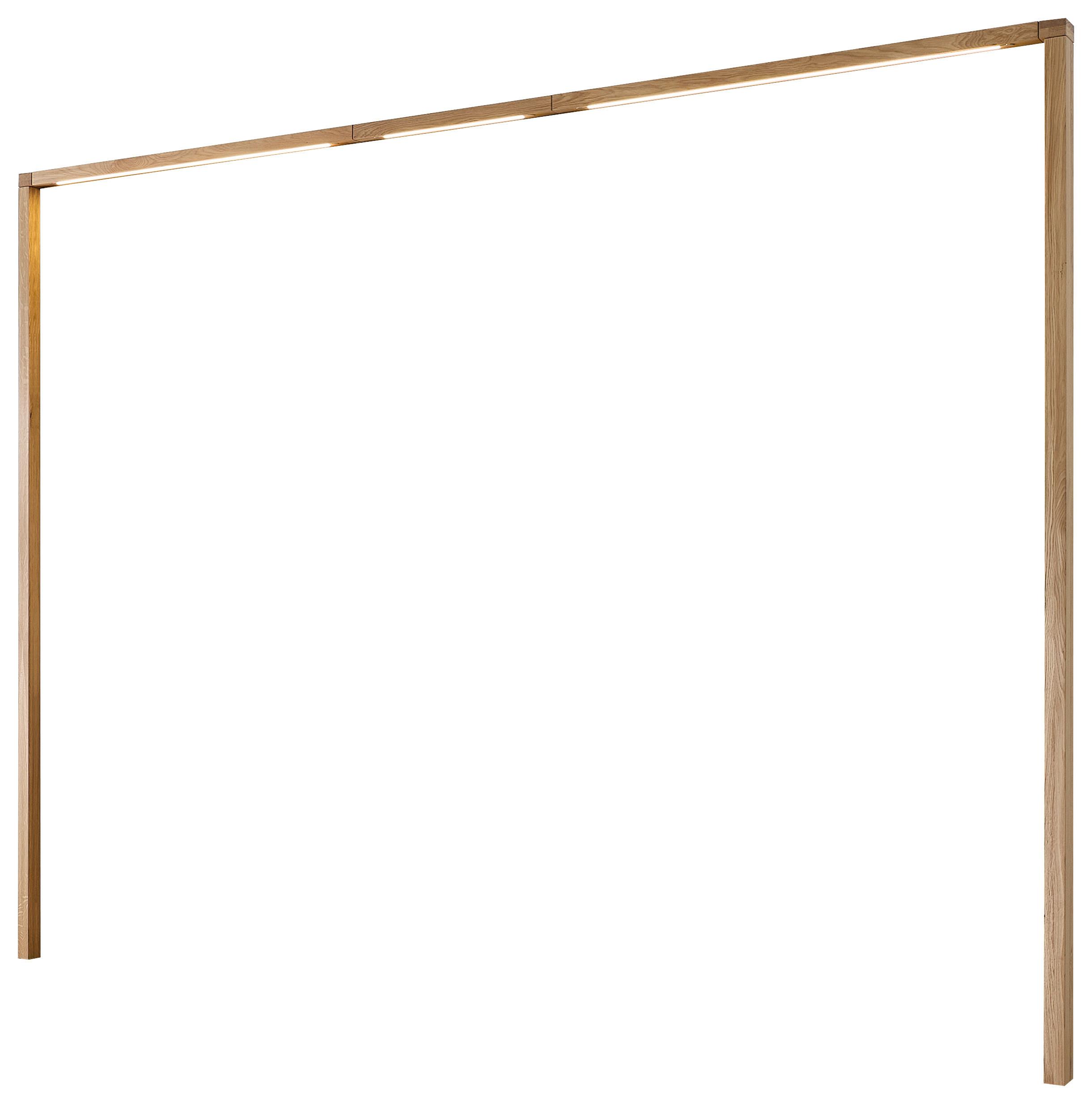 Passepartoutrahmen Emilia, Eichefarben B: 310 cm - Eichefarben, MODERN, Holz (310/4/10cm) - MID.YOU