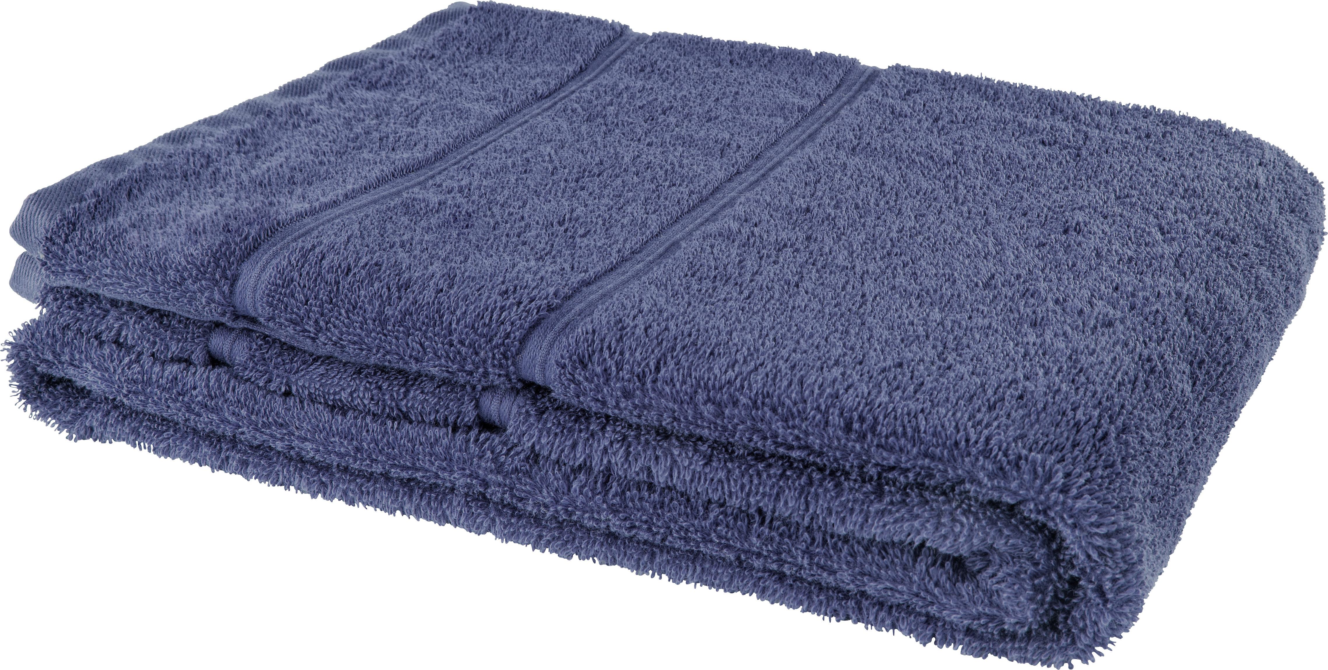 OSUŠKA DO SPRCHY MELANIE -TOP- - modrá, textil (70/140cm) - Modern Living