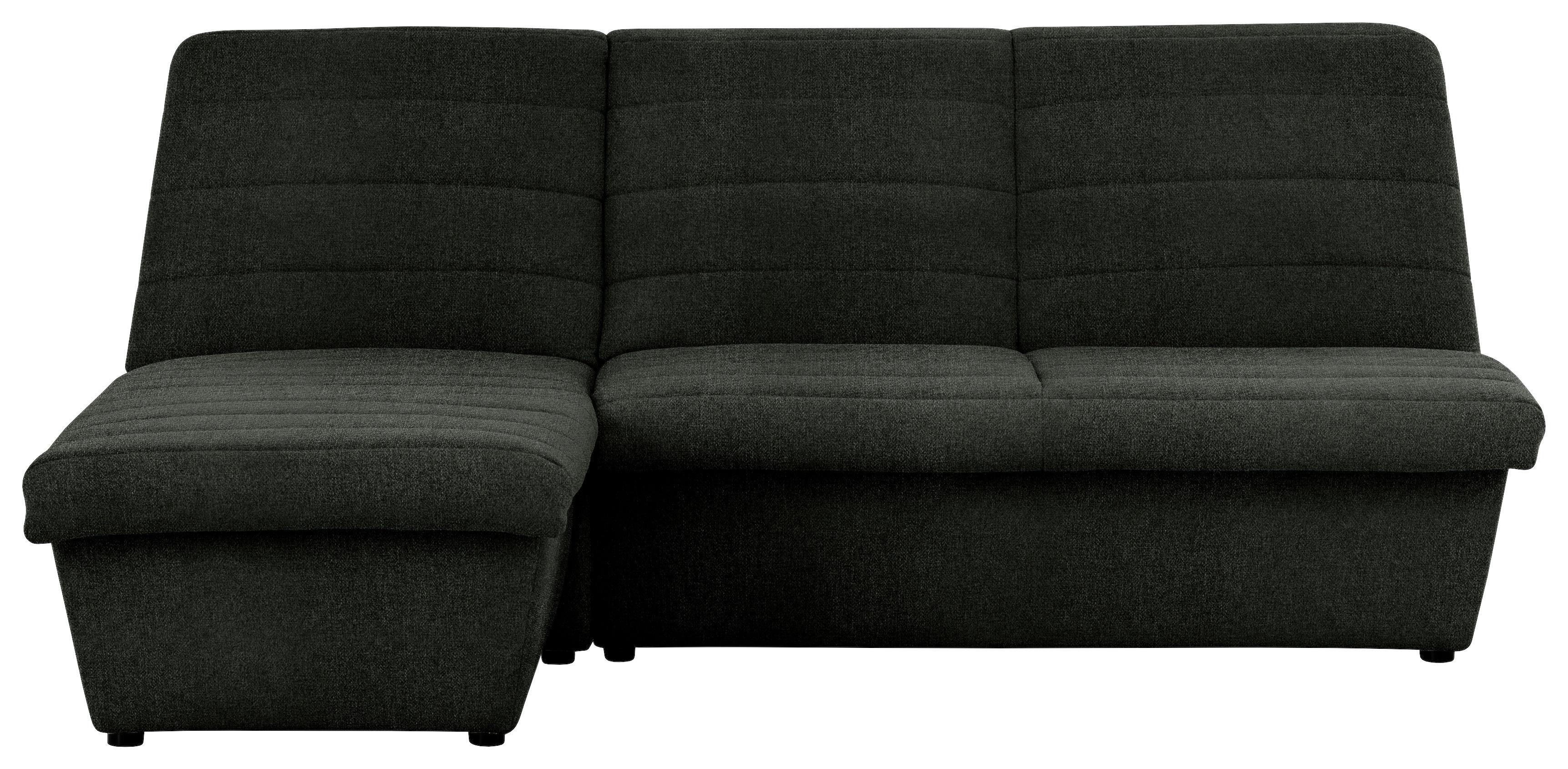 Ecksofa Looks Viii - Dunkelgrün/Schwarz, Design, Textil (168/214cm) - LOOKS by W.Joop