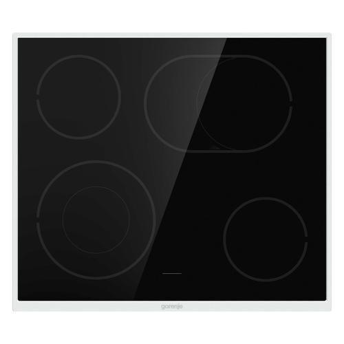 Glaskeramik Kochfeld Ecd 643 Bx B: 60 cm Bräterzone - Schwarz, Glas (60/5,4/52,5cm) - Gorenje