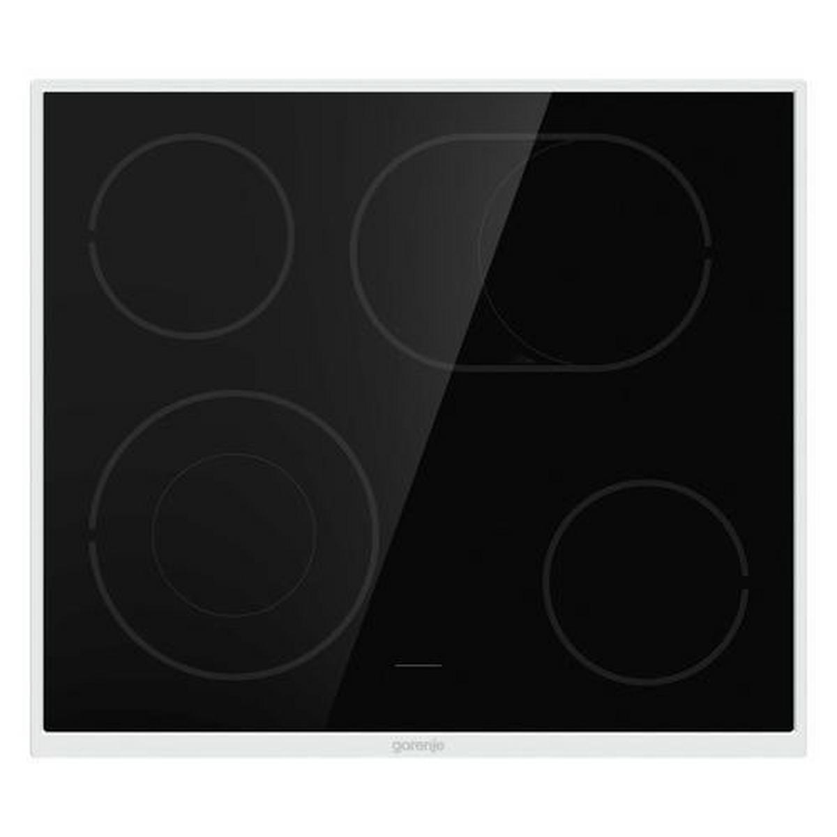 Glaskeramik Kochfeld Ecd 643 Bx B: 60 cm Bräterzone - Schwarz, Glas (60/5,4/52,5cm) - Gorenje