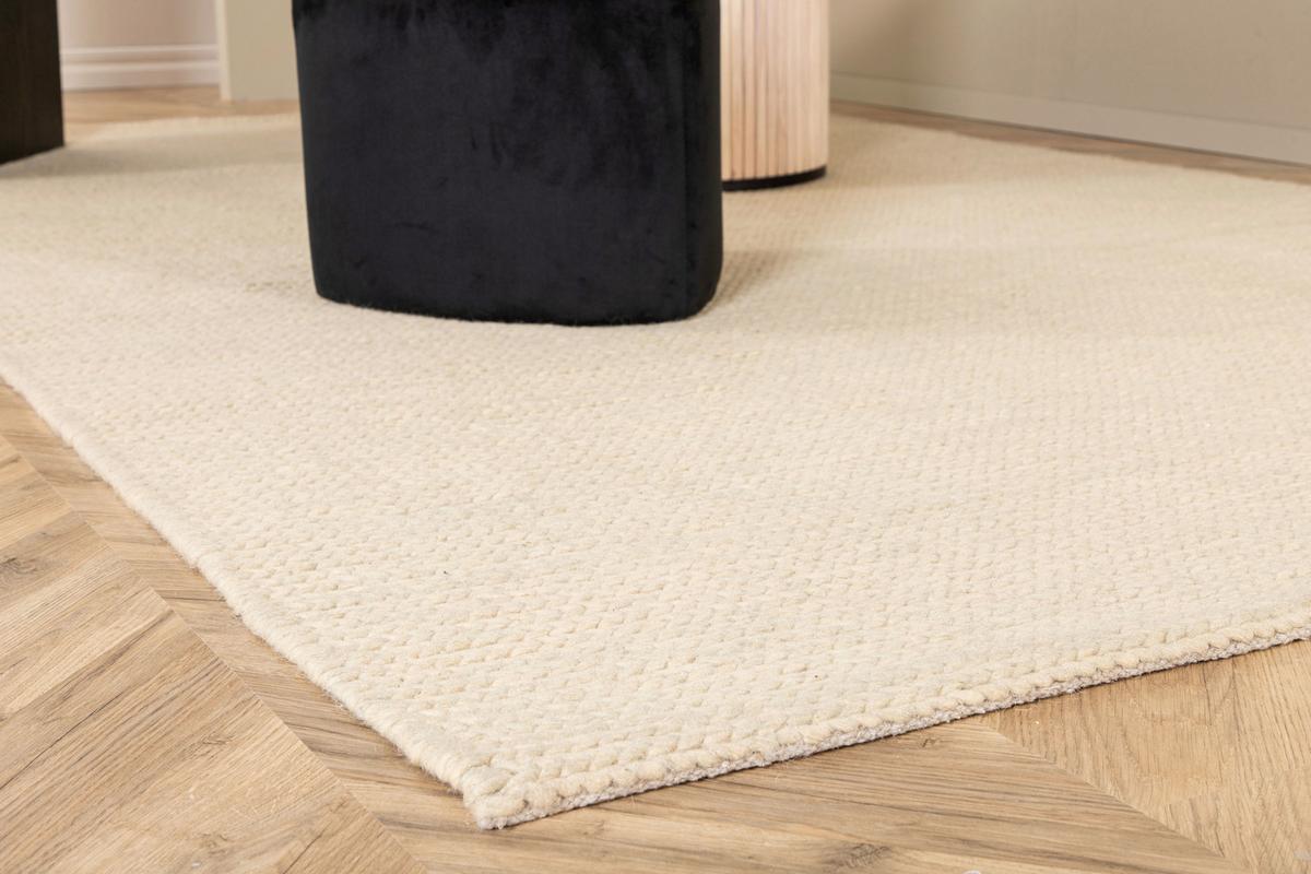 Flachwebteppich Marta - Weiß, LIFESTYLE, Textil (200/300cm) - P & B