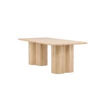 ESSTISCH Olivia, Beige B: 210 cm - Beige, MODERN, Holz (210/100/75cm) - Livetastic