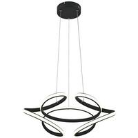 Led-hängeleuchte Lilian - Weiß, MODERN, Kunststoff/Metall (50/120cm) - Luca Bessoni
