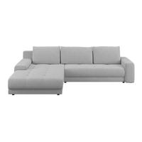 Rohová sedačka ADRIA, obojstranná, sivá - svetlosivá, Trend, textil (213/308cm) - Luca Bessoni