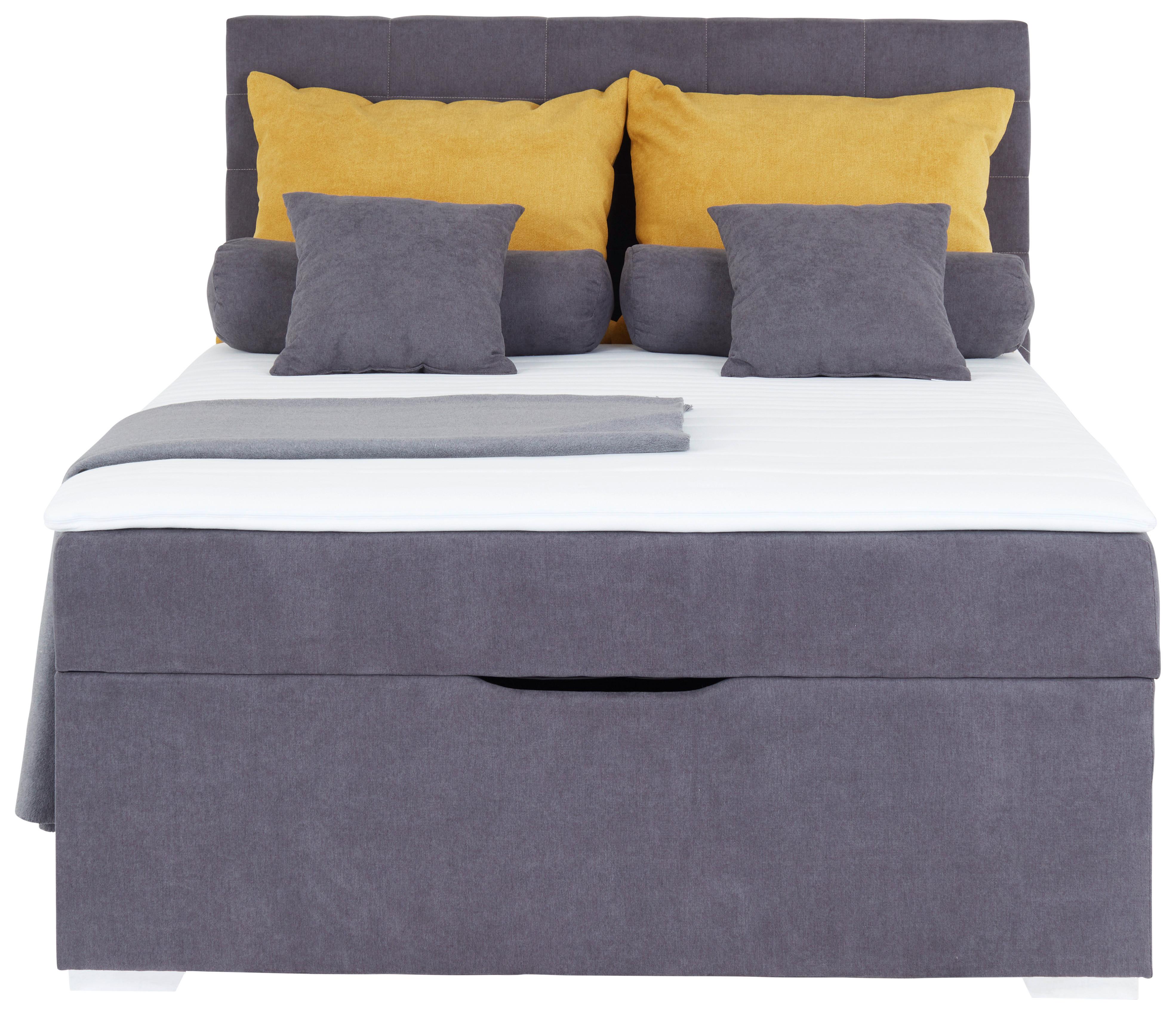 Kissensatz Adria - Graphitfarben, KONVENTIONELL, Textil (40/40cm)