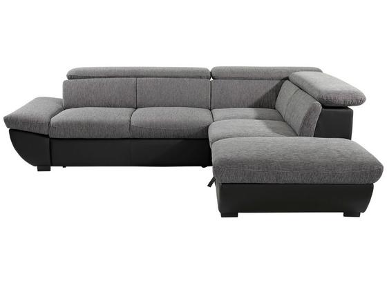 Sedací Souprava Chance - šedá/černá, Moderní, textilie (270/228cm) Sedací Souprava Chance - šedá/černá, Moderní, textilie (270/228cm)