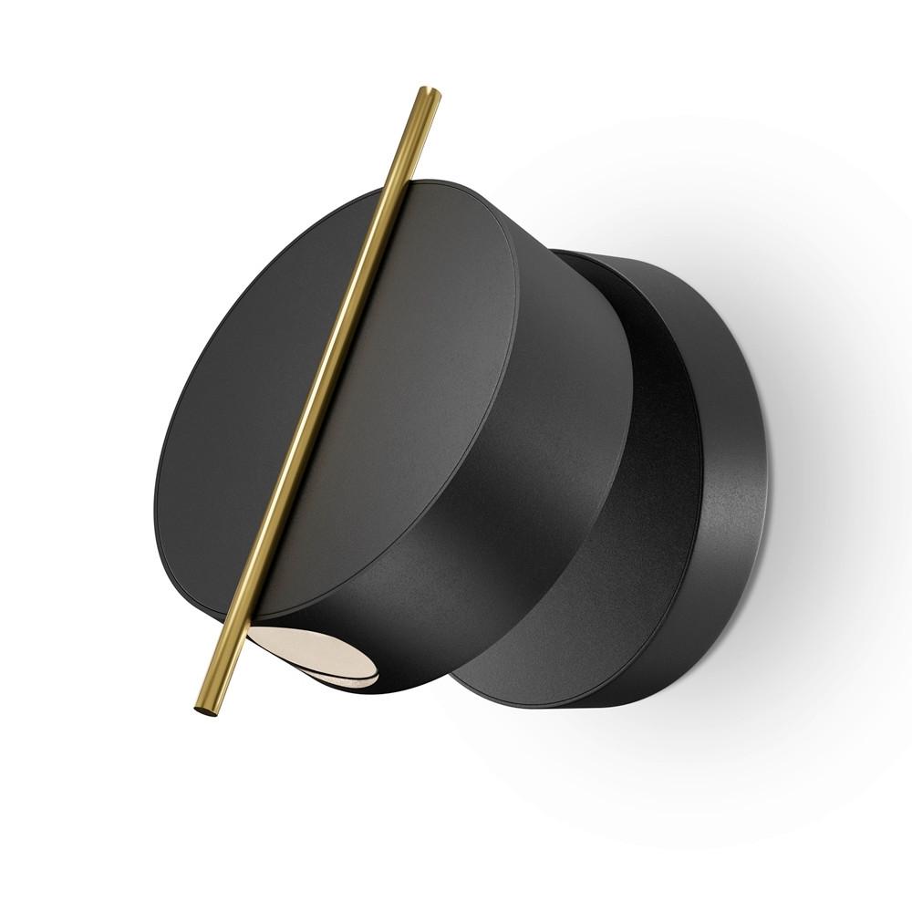 Wandleuchte Nuance - Schwarz, MODERN, Metall (6,65/10/14cm) - MAYTONI