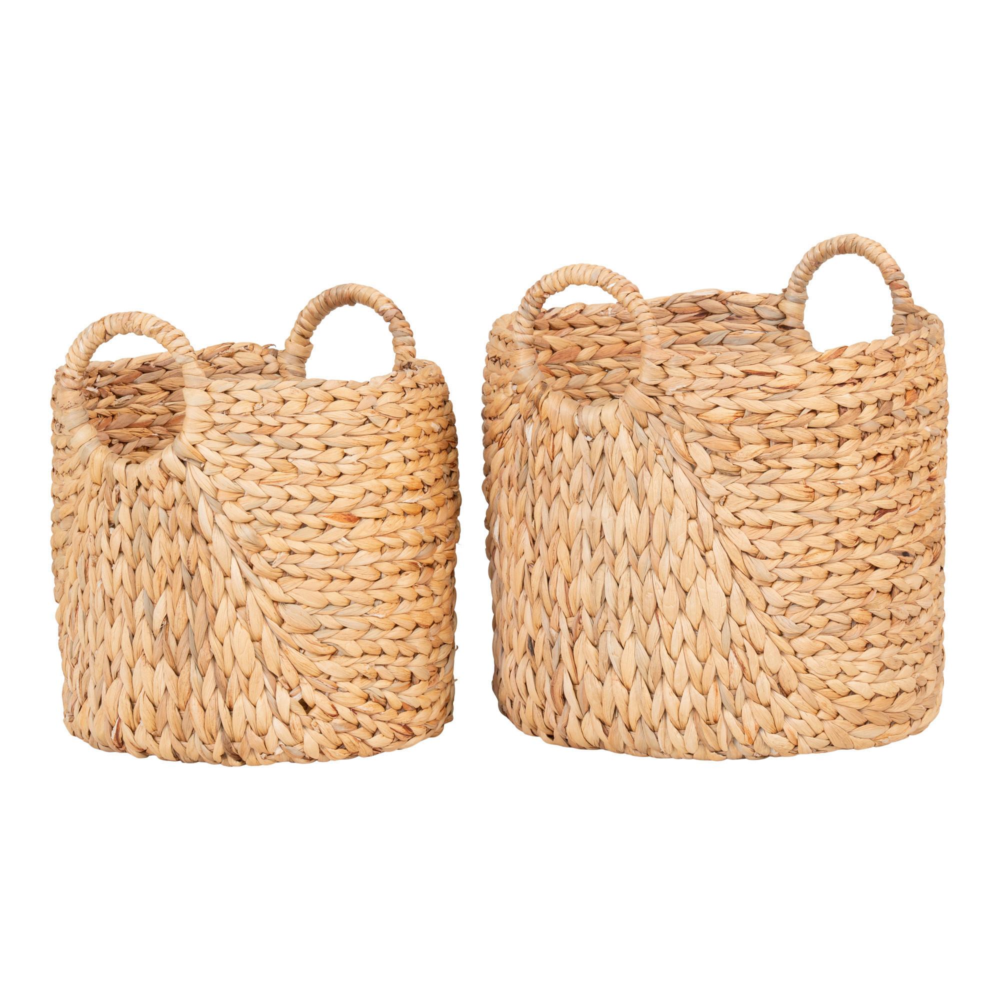 Korbset Passo Hellbraun D: 30/35 cm - Hellbraun, Design, Holz